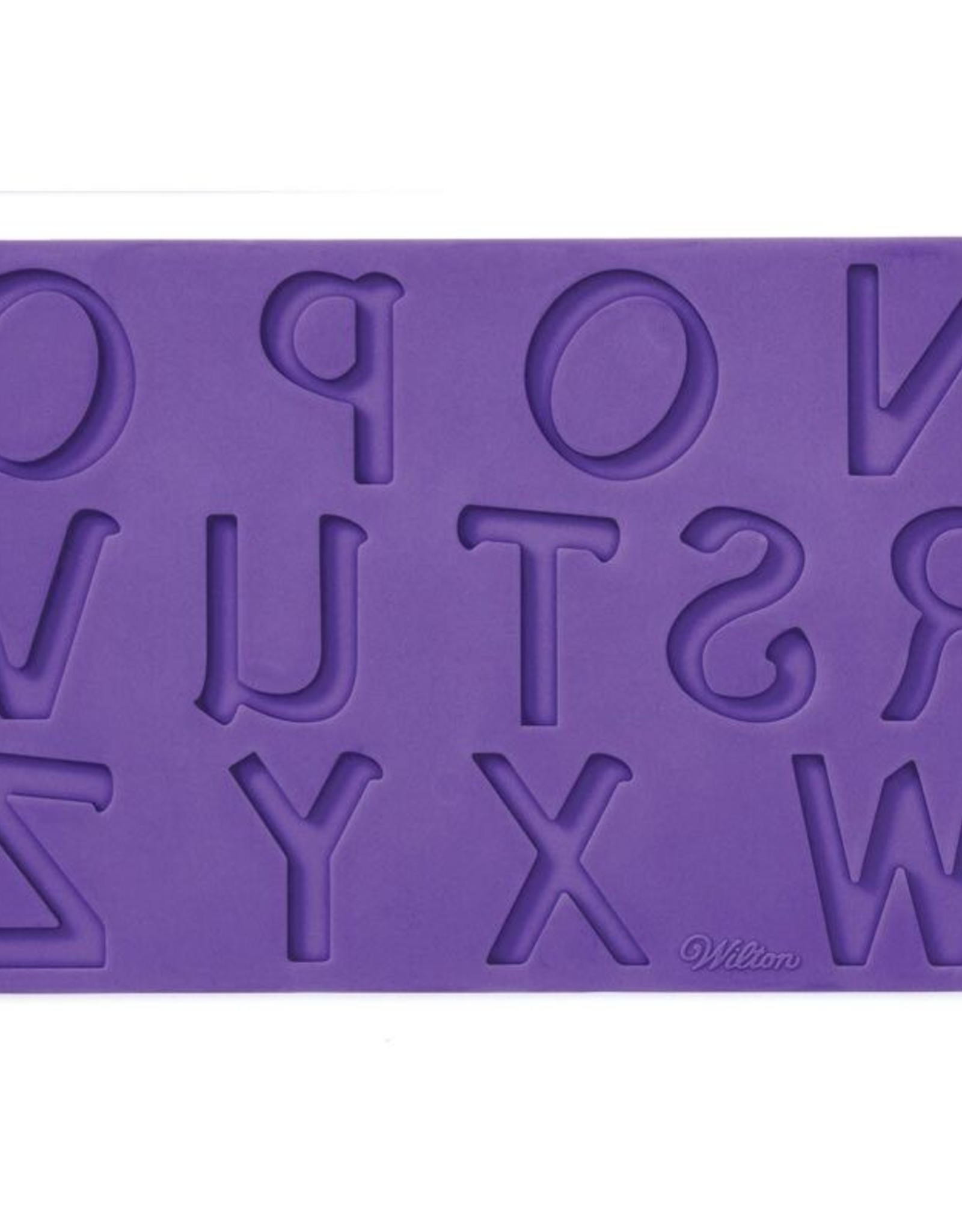 Wilton Wilton Fondant & Gum Paste Mould Letters/Numbers set/4