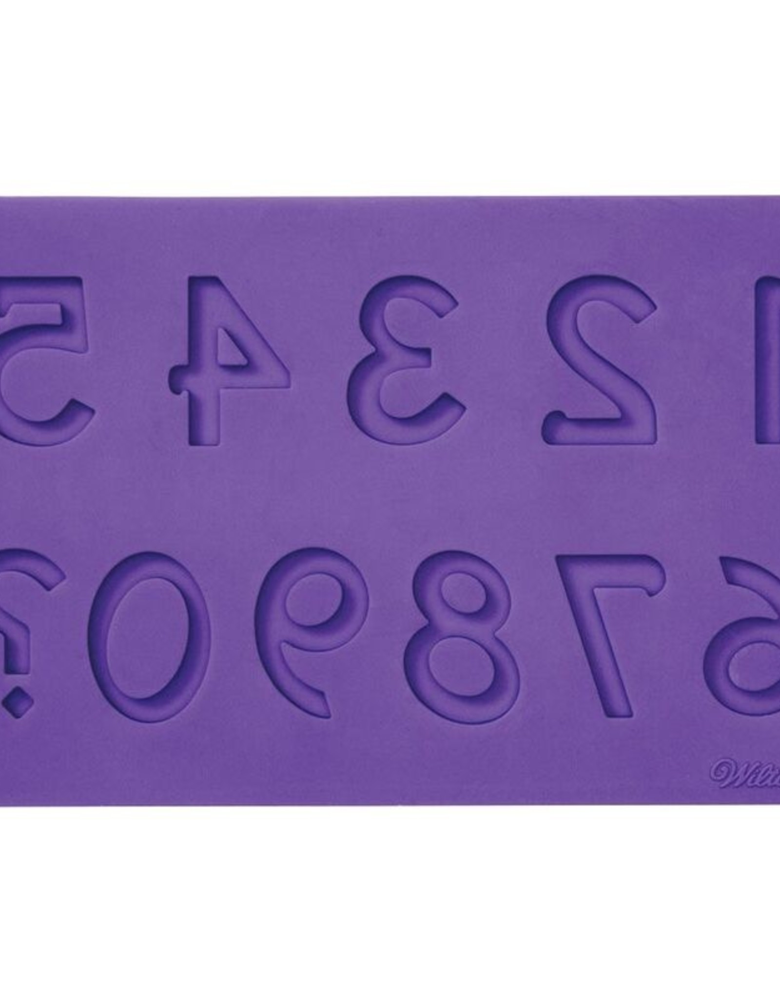 Wilton Wilton Fondant & Gum Paste Mold Letters/Numbers set/4