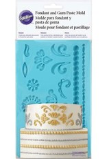 Wilton Wilton Fondant & Gum Paste Mold Damask
