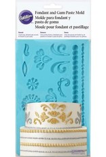 Wilton Wilton Fondant & Gum Paste Mold Damask