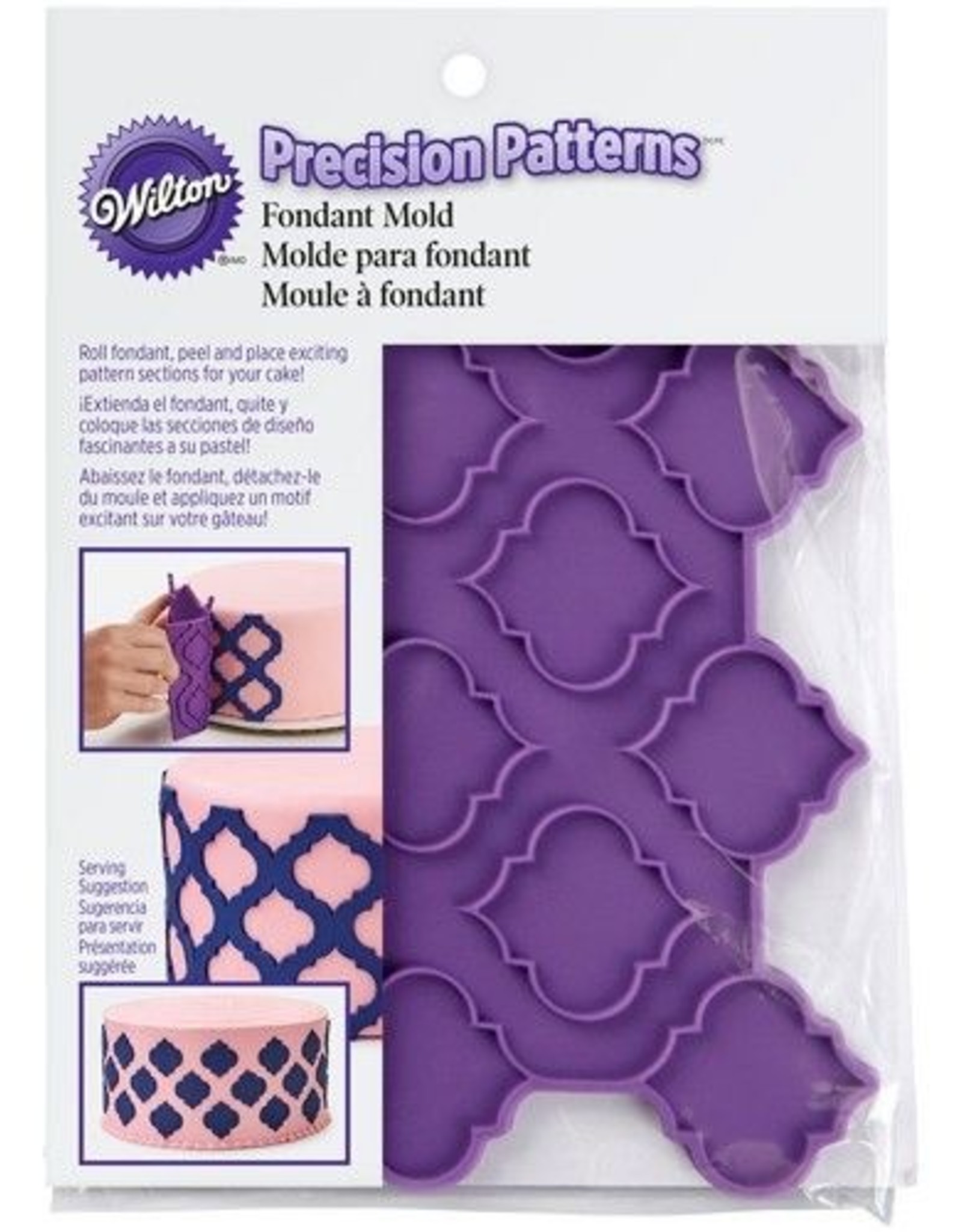 Wilton Wilton Silicone Precision Patterns -Trellis-