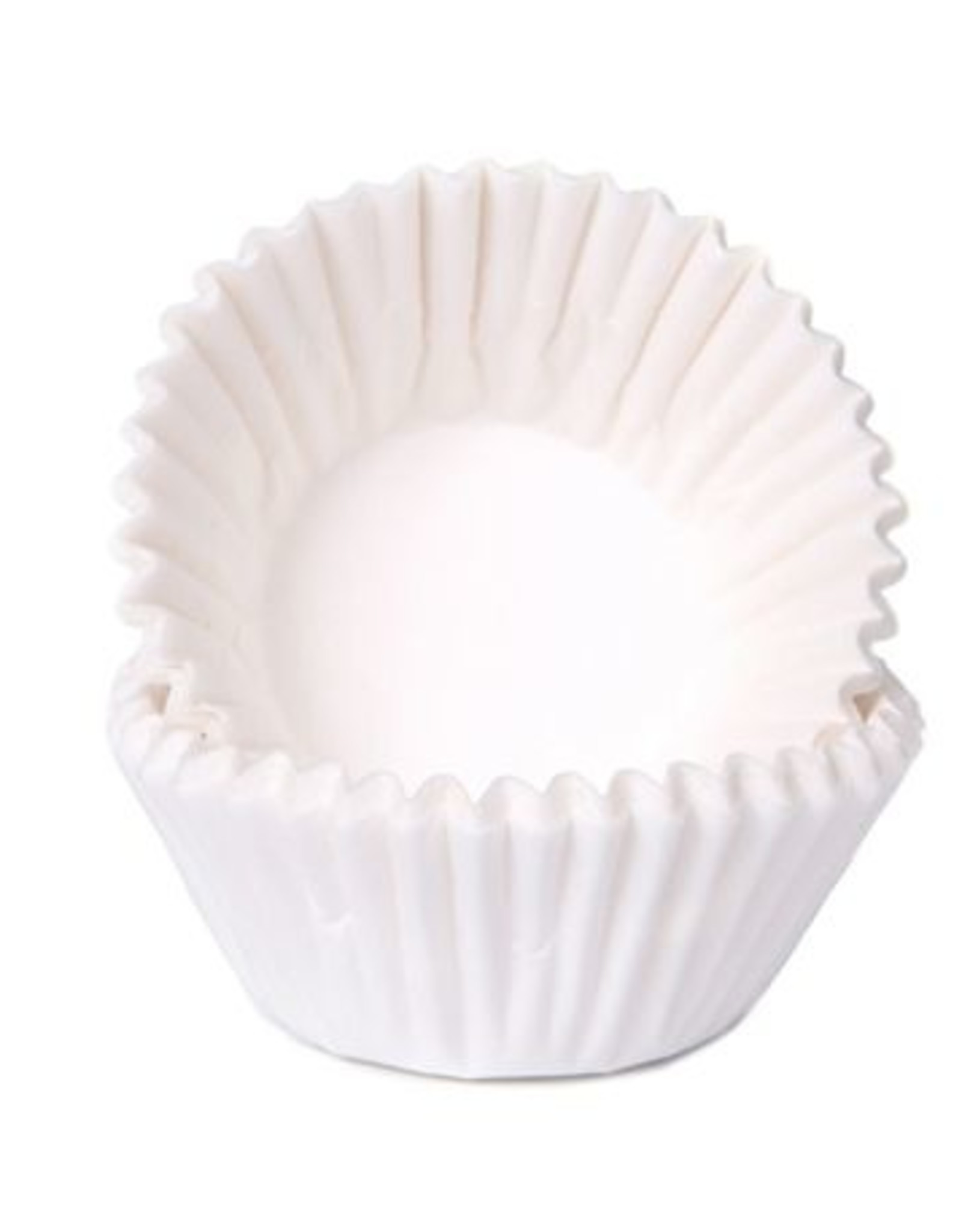 House of Marie House of Marie Chocolade Baking Cups Wit pk/100