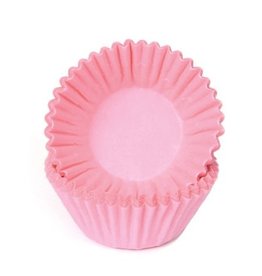 House of Marie Chocolade Baking Cups Pastel Roze pk/100