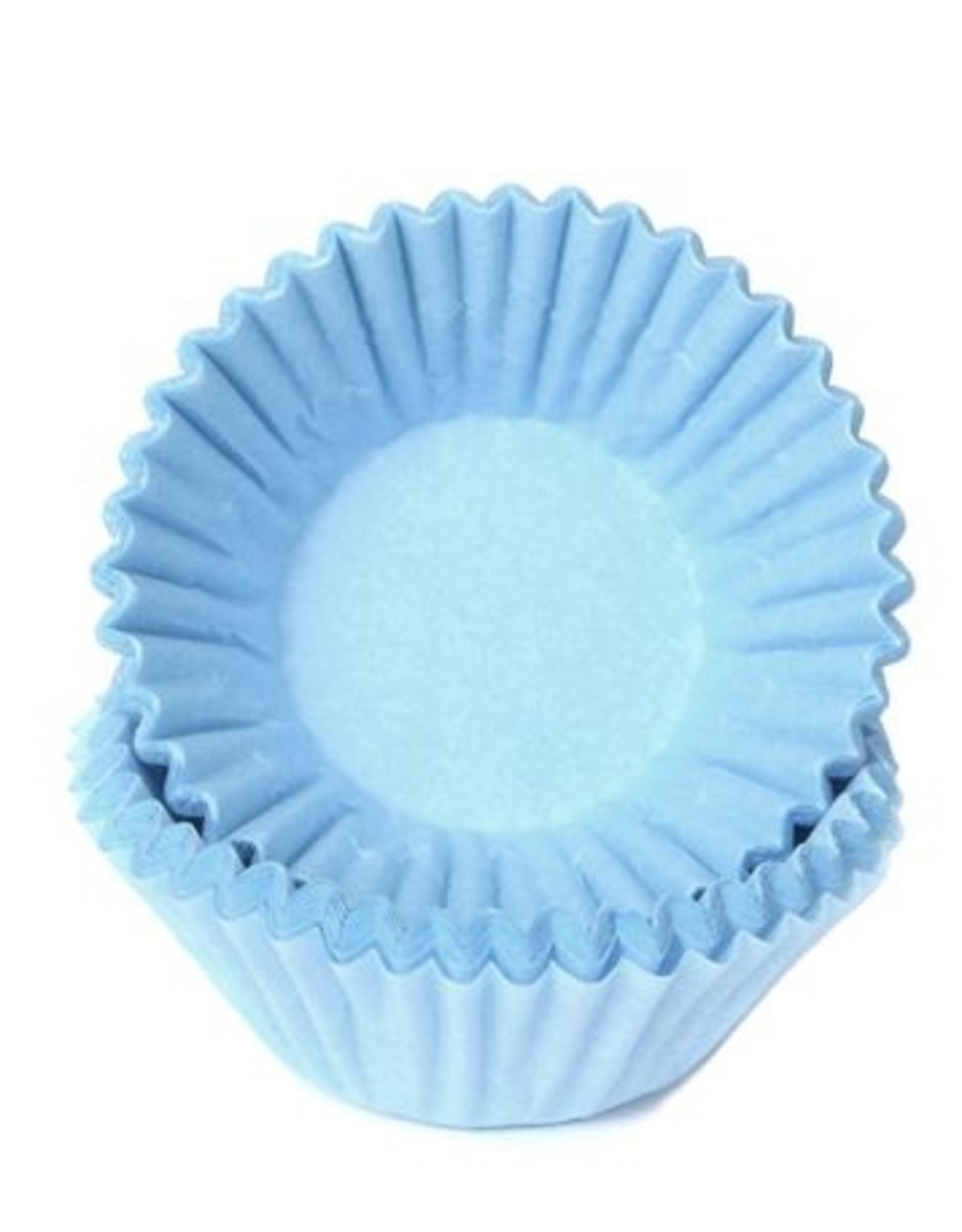 House of Marie House of Marie Chocolade Baking Cups Pastel Blauw pk/100