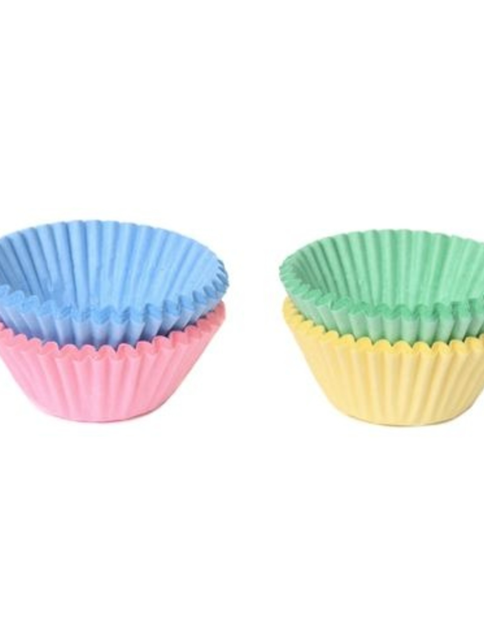 House of Marie House of Marie Chocolade Baking Cups Pastel Assorti Set/100