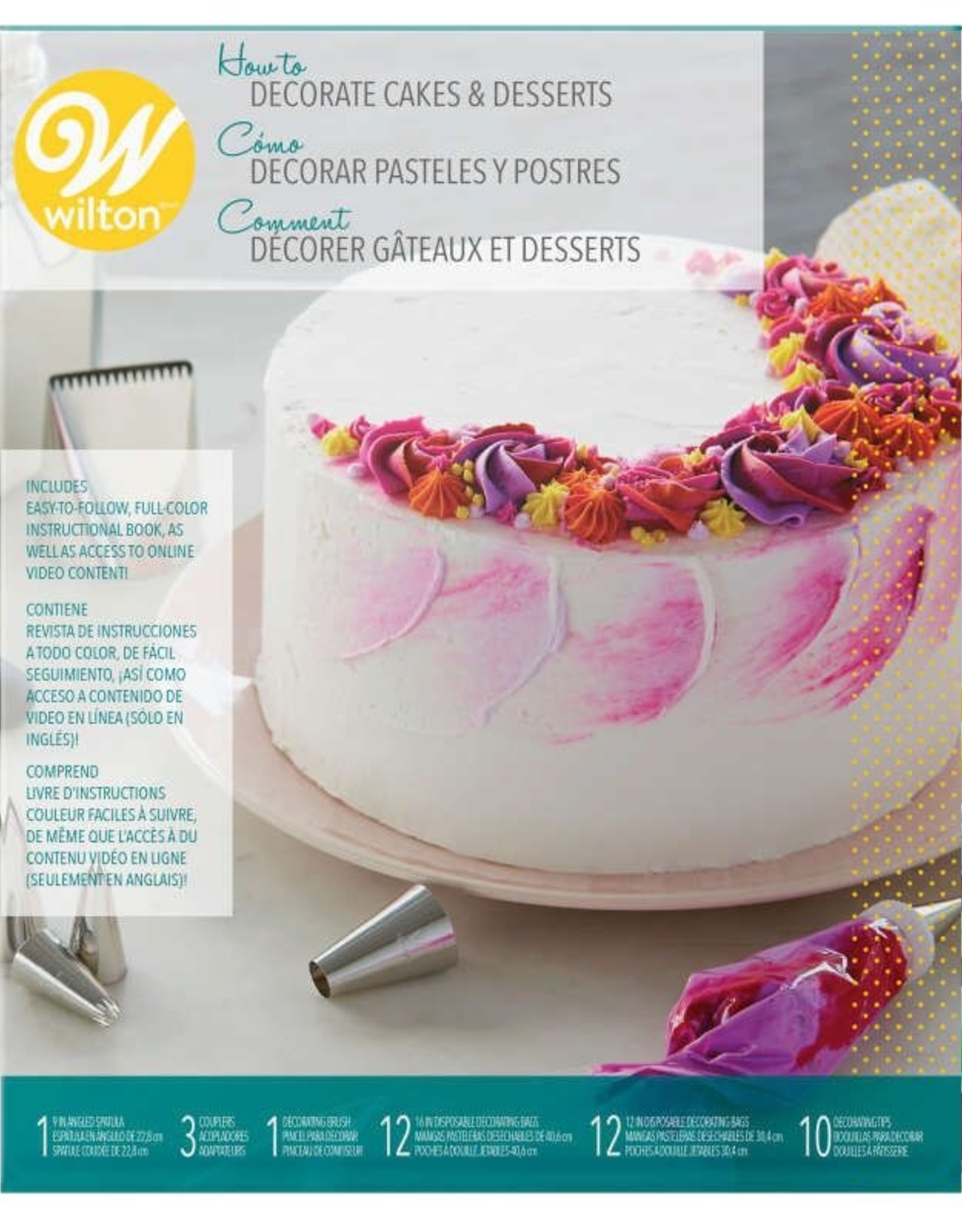 Wilton Wilton How To Decorate Cakes & Desserts Kit