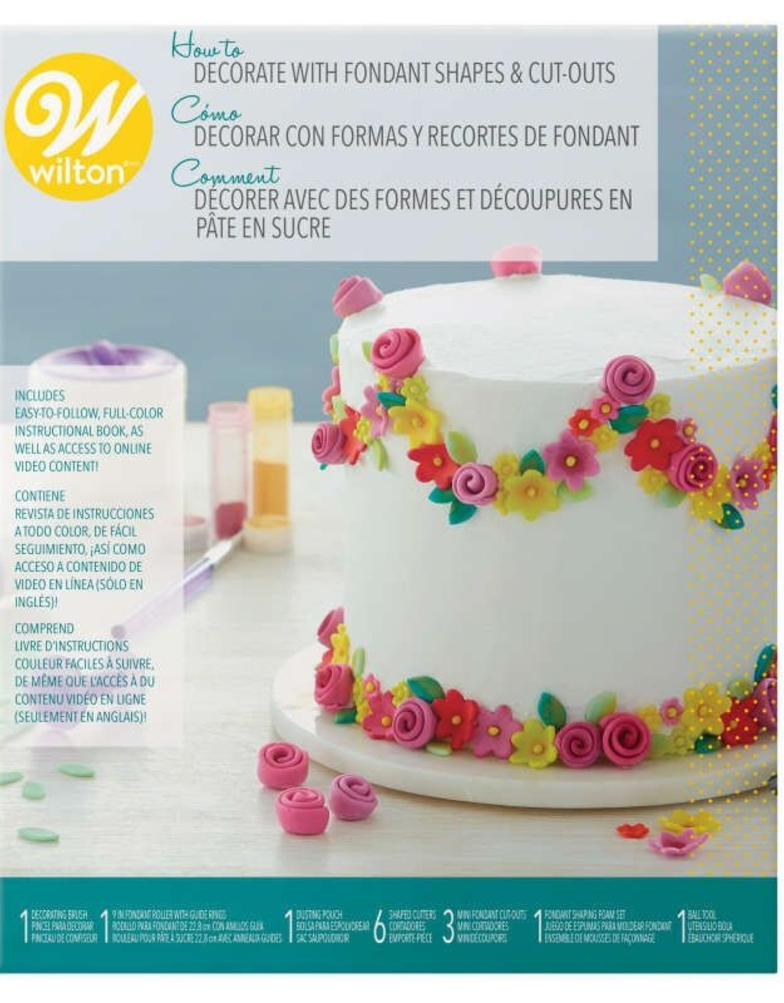 Wilton Wilton How To Decorate Fondant Shapes & Cut-Outs Kit