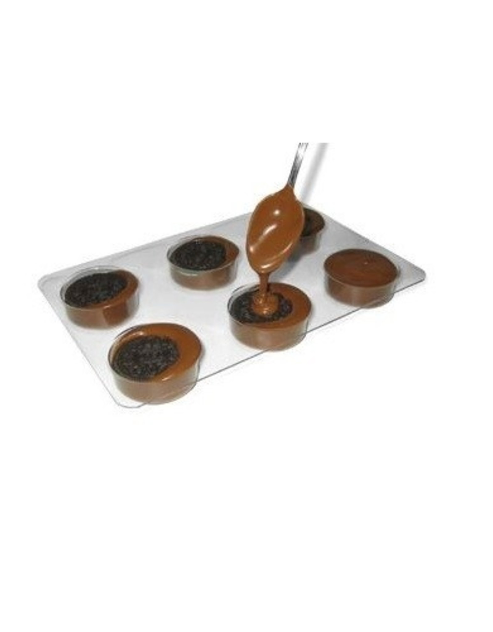 Overig Chocolademal Oreo (6x) Ø53x17mm