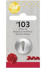 Wilton Wilton Decorating Tip #103 Petal Carded