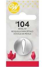 Wilton Wilton Decorating Tip #104 Petal Carded