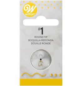 Wilton Wilton Decorating Tip #001 Round Carded