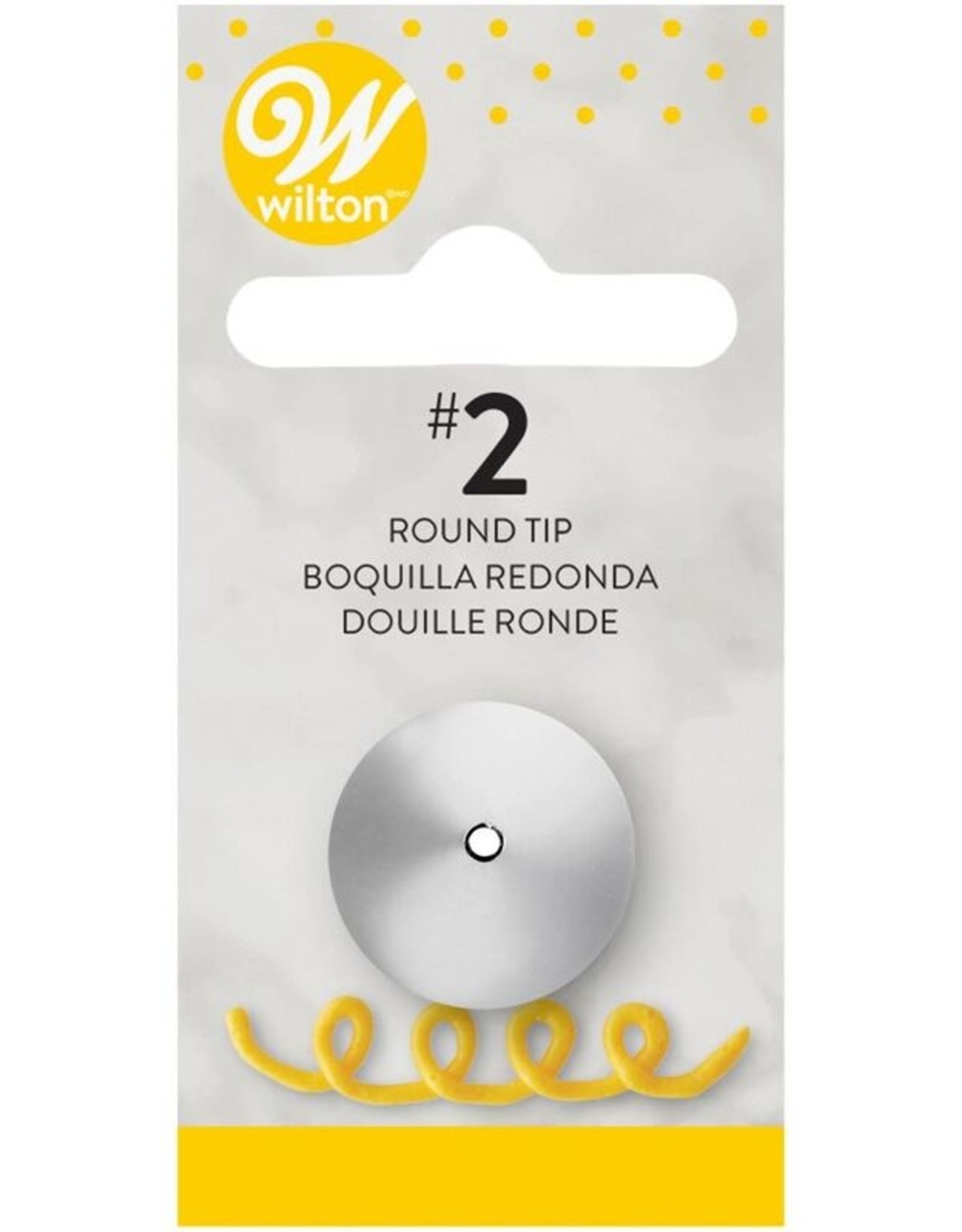 Wilton Wilton Decorating Tip #002 Round Carded