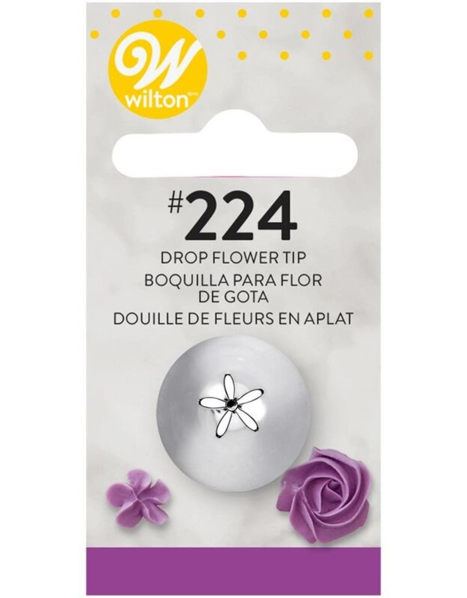 Wilton Wilton Decorating Tip #224 Dropflower Carded