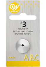 Wilton Wilton Decorating Tip #003 Round Carded