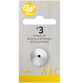 Wilton Wilton Decorating Tip #003 Round Carded