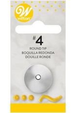 Wilton Wilton Decorating Tip #004 Round Carded