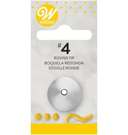 Wilton Wilton Decorating Tip #004 Round Carded