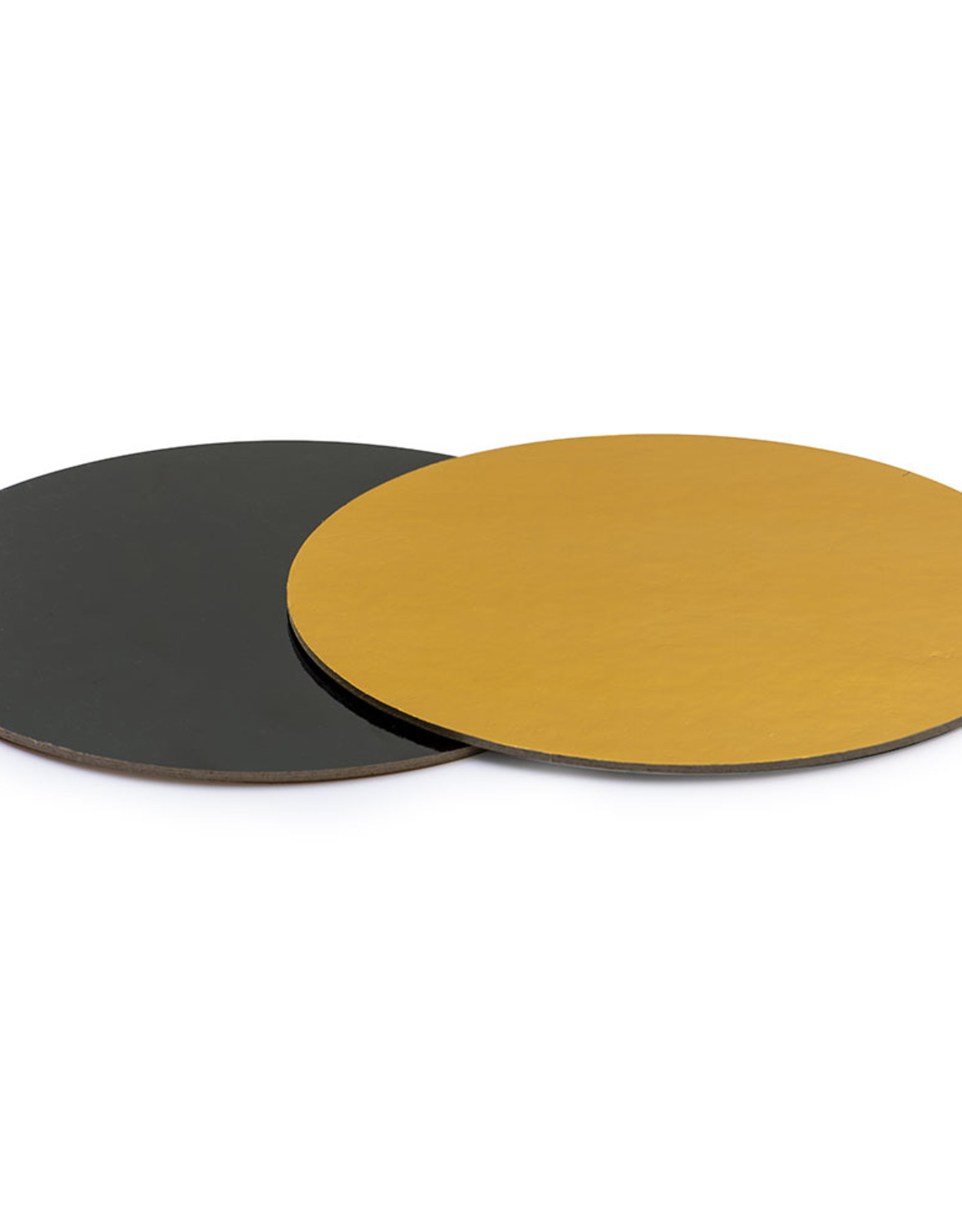 Decora Cake Board Rond Ø40 cm Goud/Zwart