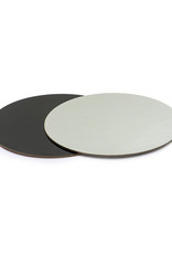 Decora Cake Board Rond Ø40 cm Zwart/Zilver