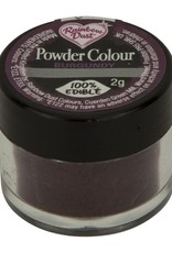Rainbow Dust Rainbow Dust Powder Colour - Burgundy