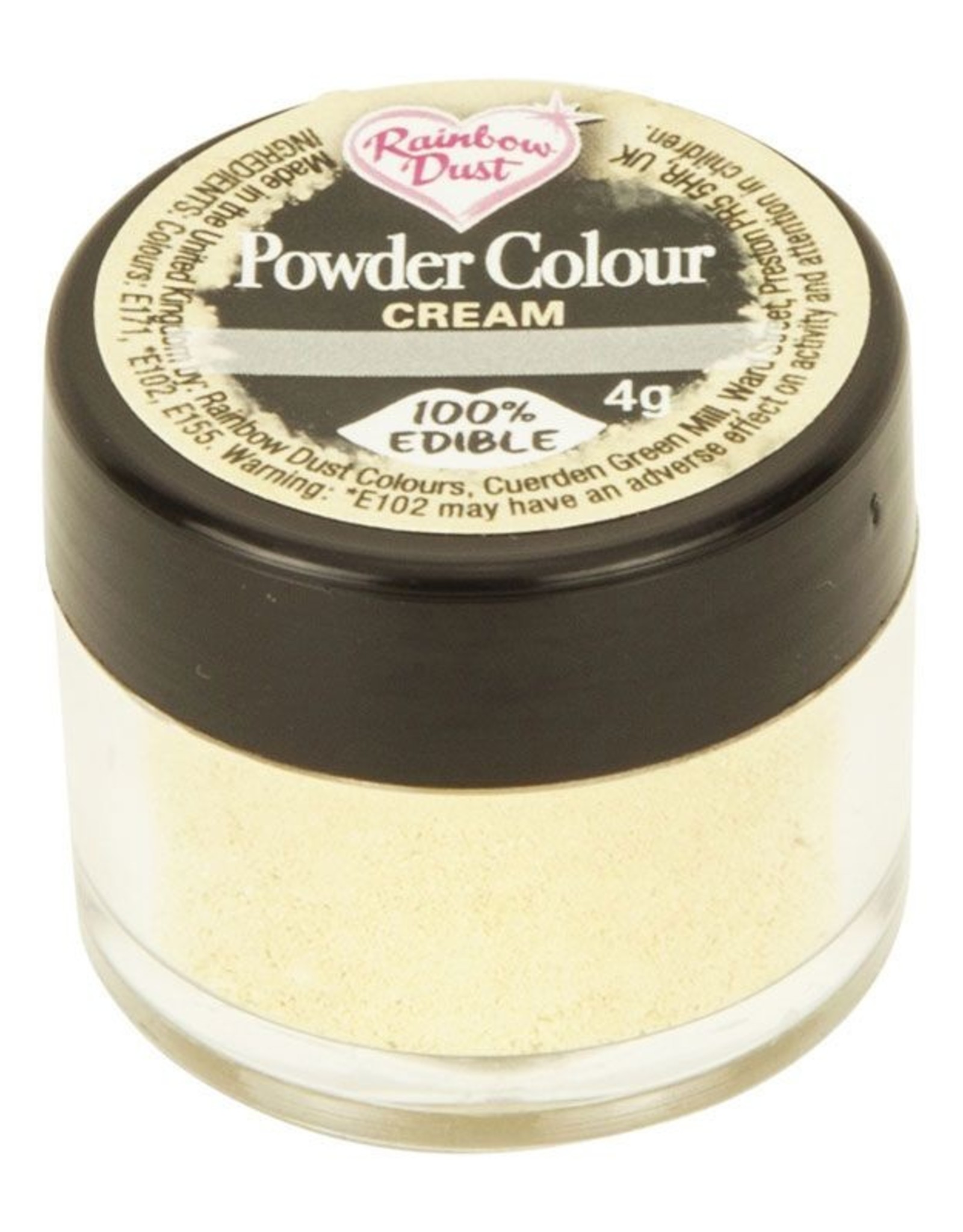 Rainbow Dust Rainbow Dust Powder Colour - Cream