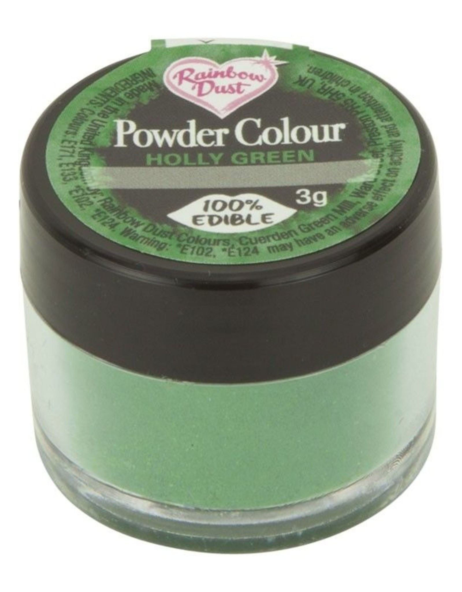 Rainbow Dust Rainbow Dust Powder Colour - Holly Green