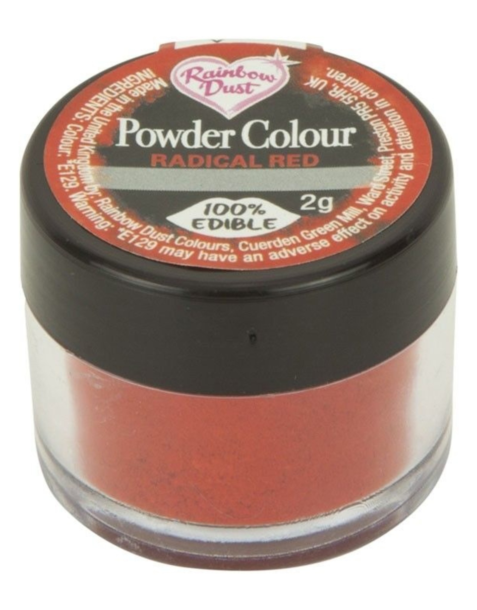 Rainbow Dust Rainbow Dust Powder Colour - Radical Red