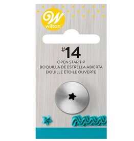 Wilton Wilton Decorating Tip #014 Open Star Carded