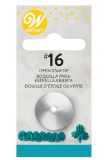 Wilton Wilton Decorating Tip #016 Open Star Carded