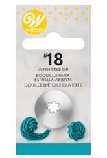 Wilton Wilton Decorating Tip #018 Open Star Carded