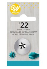 Wilton Wilton Decorating Tip #022 Open Star Carded