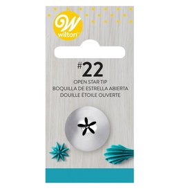 Wilton Wilton Decorating Tip #022 Open Star Carded
