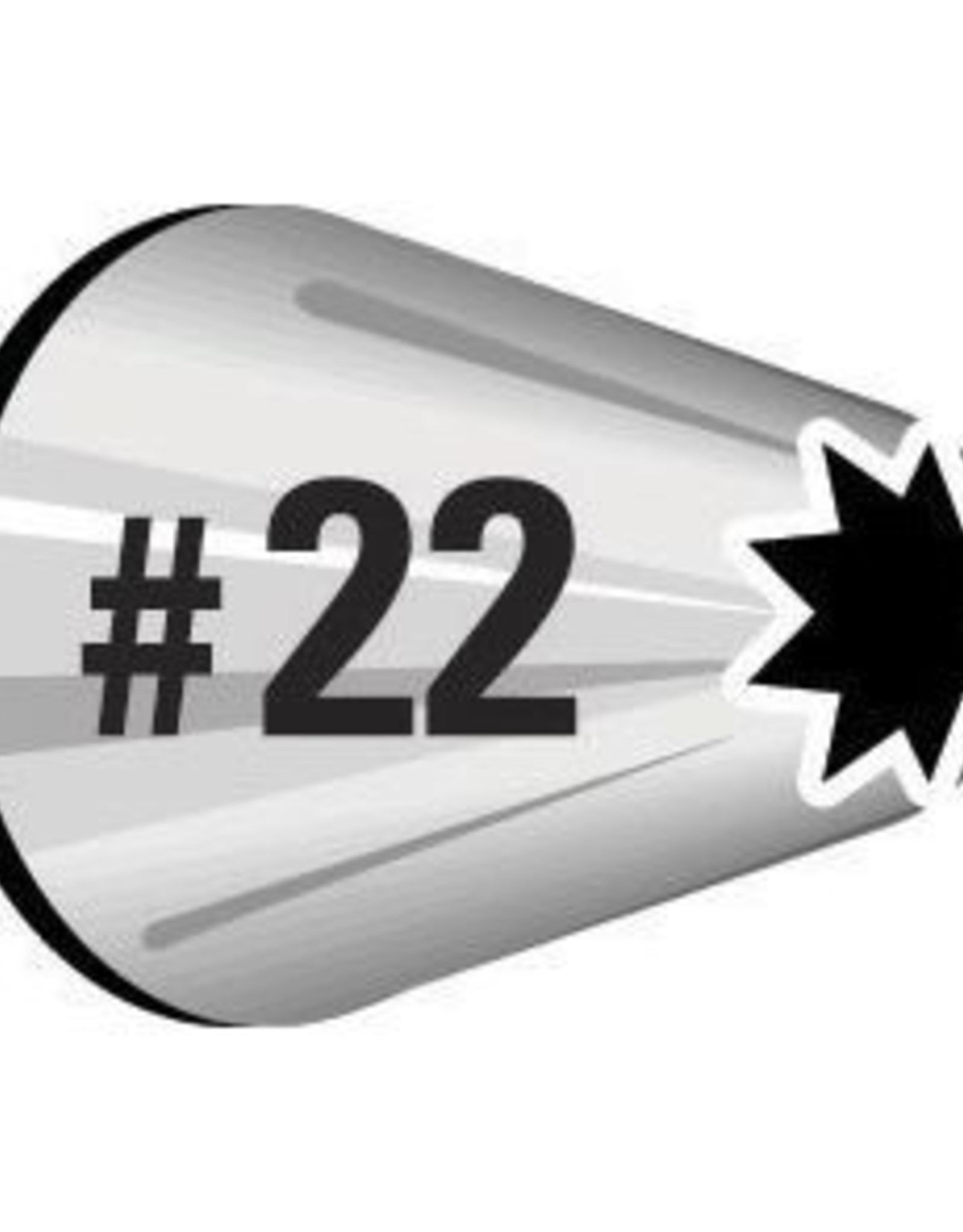 Wilton Wilton Decorating Tip #022 Open Star Carded
