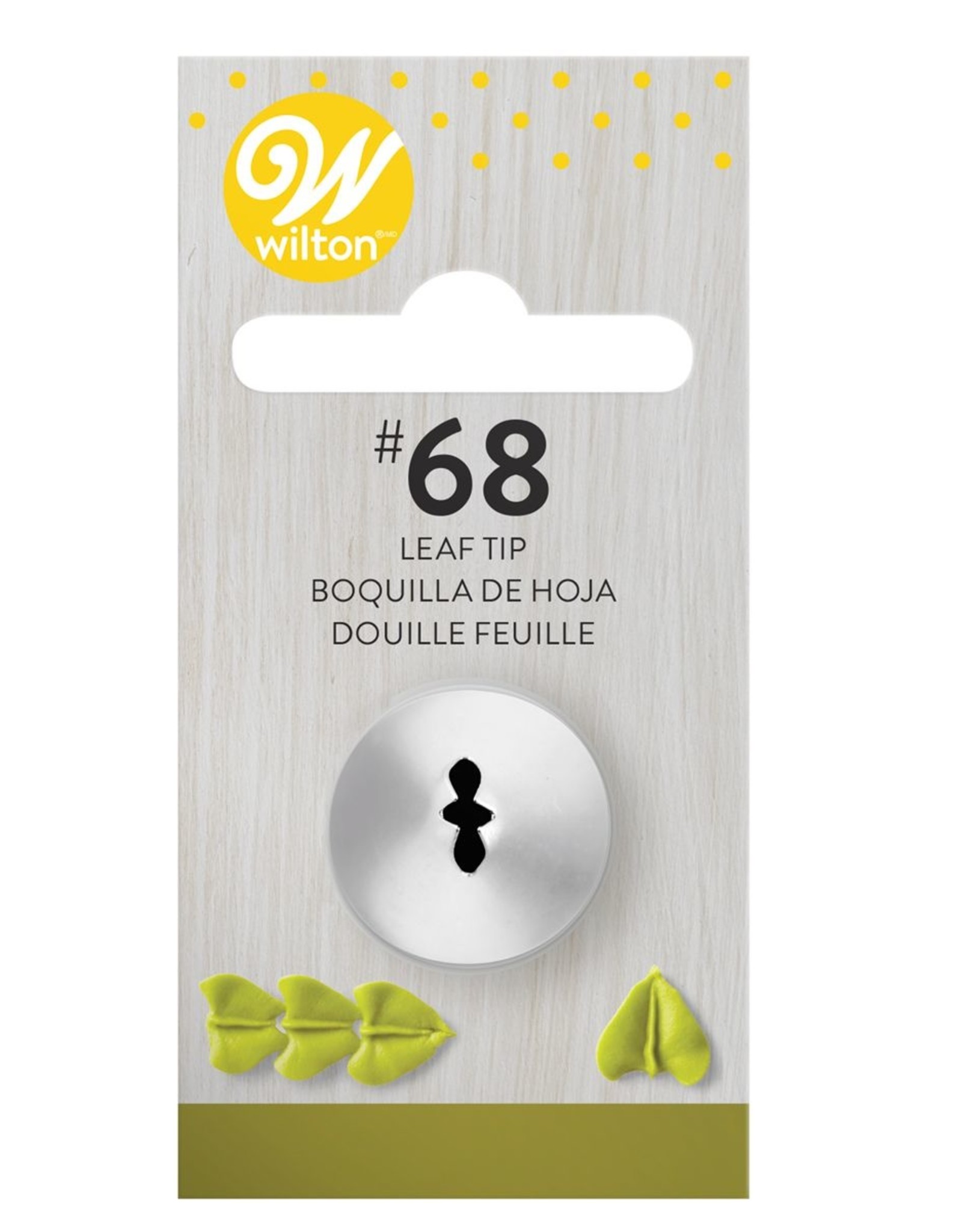 Wilton Wilton Decorating Tip #068 Leaf Carded