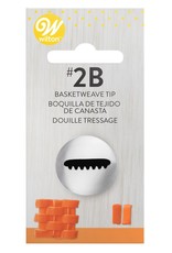 Wilton Wilton Decorating Tip #2B Basketweave Carded*