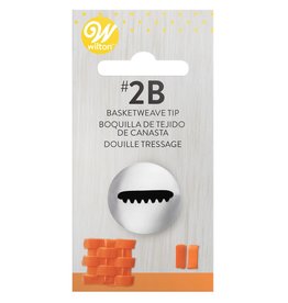 Wilton Wilton Decorating Tip #2B Basketweave Carded*