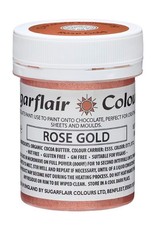 Sugarflair Sugarflair Chocolate Paint Rose Gold 35g