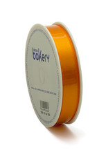 Decora Double Satin Ribbon 15mm x 25mtr Orange op Grote Rol