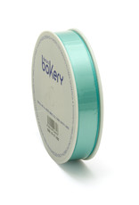 Decora Double Satin Ribbon 15mm x 25mtr Teal Blue op Grote Rol