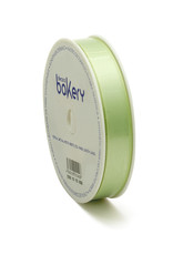 Decora Double Satin Ribbon 15mm x 25mtr Light Green op Grote Rol