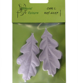 Aldaval Veiners Aldaval Oak Leaf Veiner Large 8.5 x 4cm