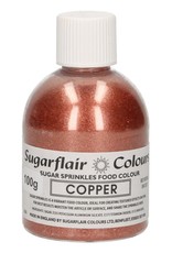 Sugarflair Sugarflair Sugar Sprinkles -Copper- 100g