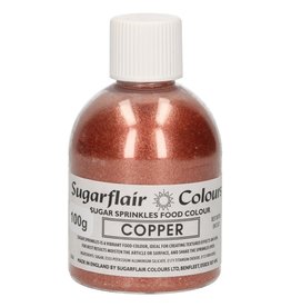 Sugarflair Gekleurde Suiker Koper 100g