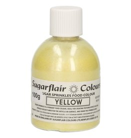 Sugarflair Sugarflair Sugar Sprinkles -Yellow- 100g