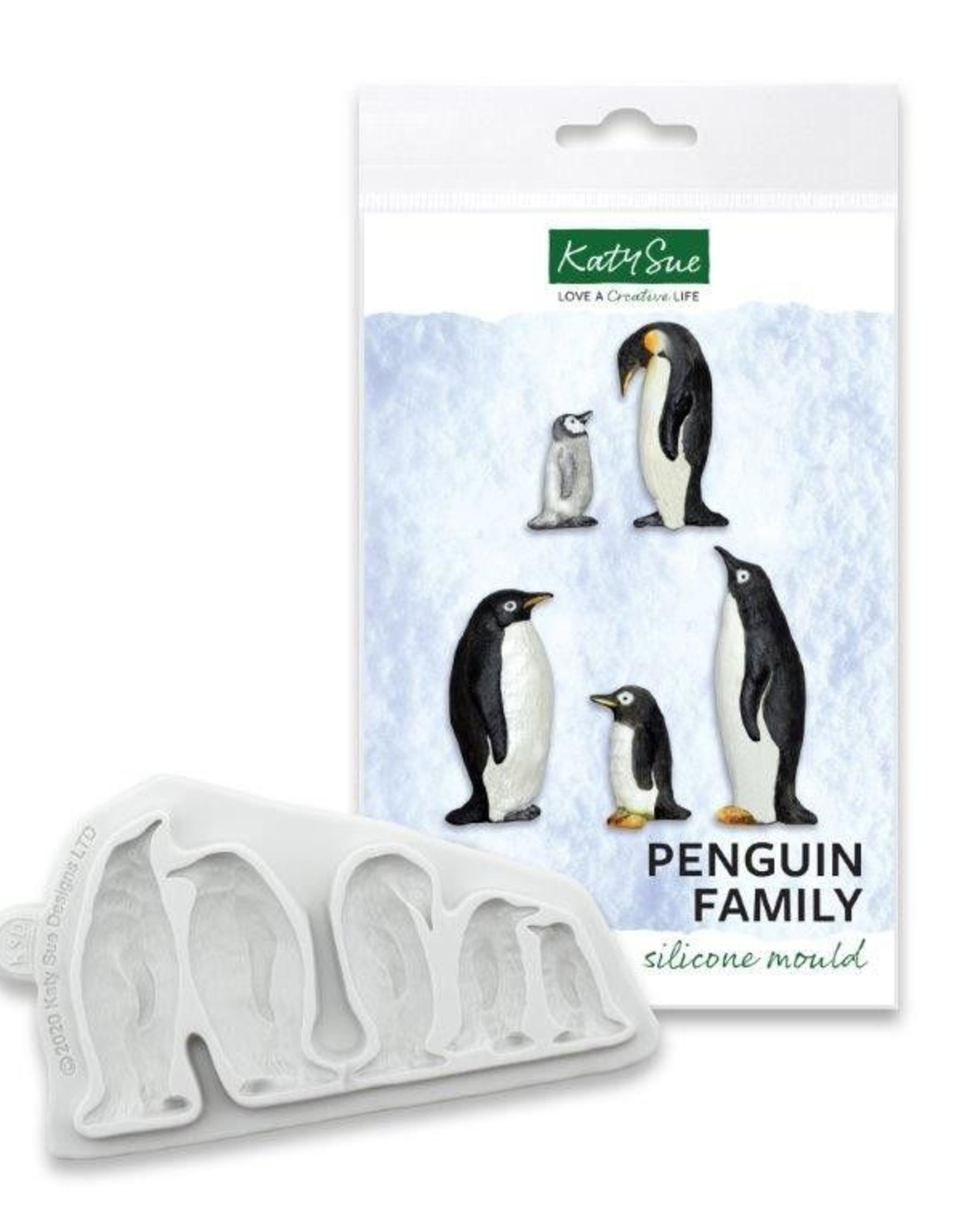 Katy Sue Designs Katy Sue Mould Penguin Family