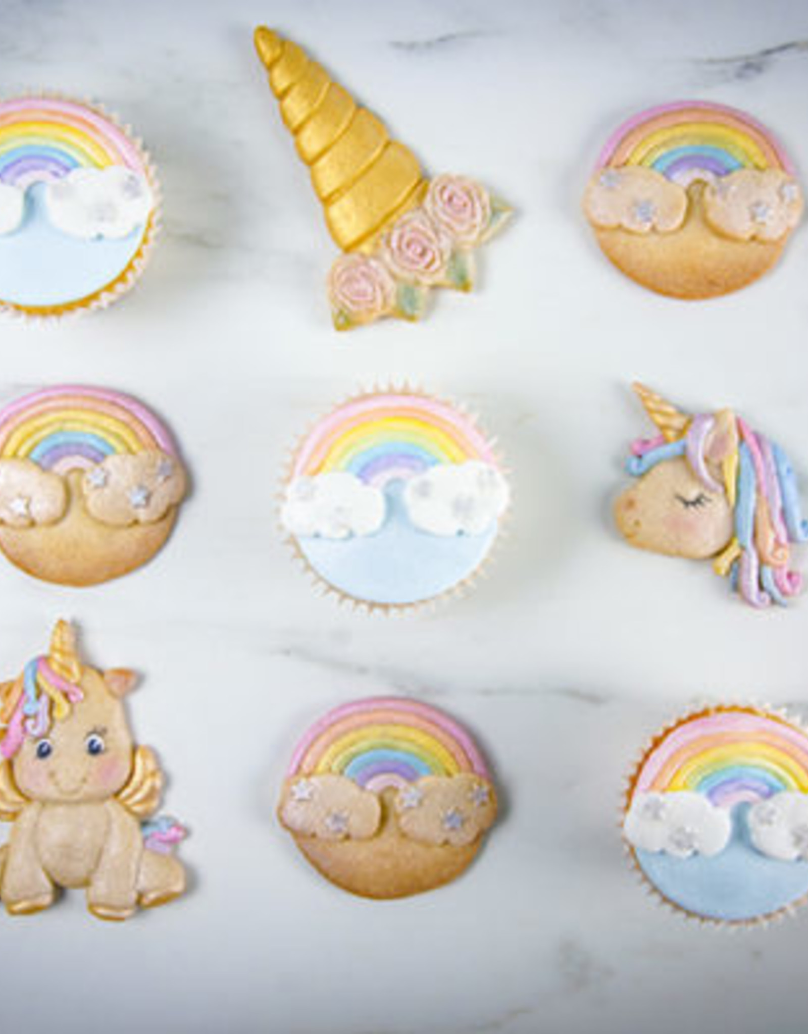 Karen Davies Karen Davies Siliconen Mould - Unicorn Cookie