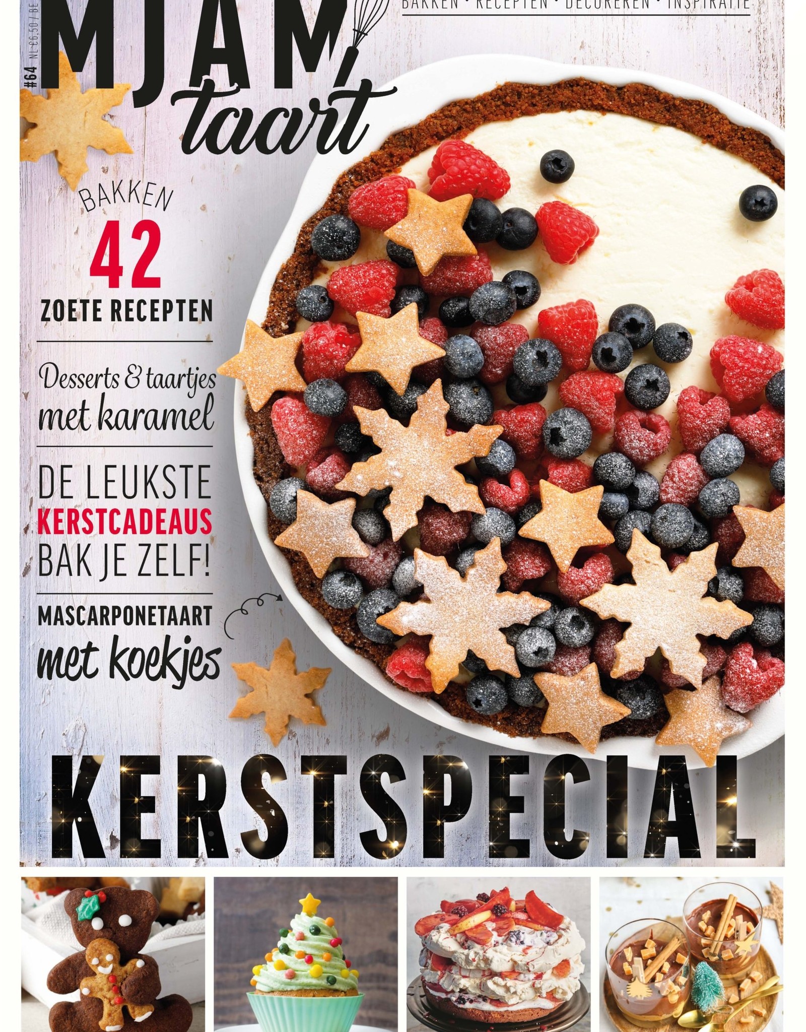 MjamTaart! Taartdecoratie Magazine Kerstspecial 2020