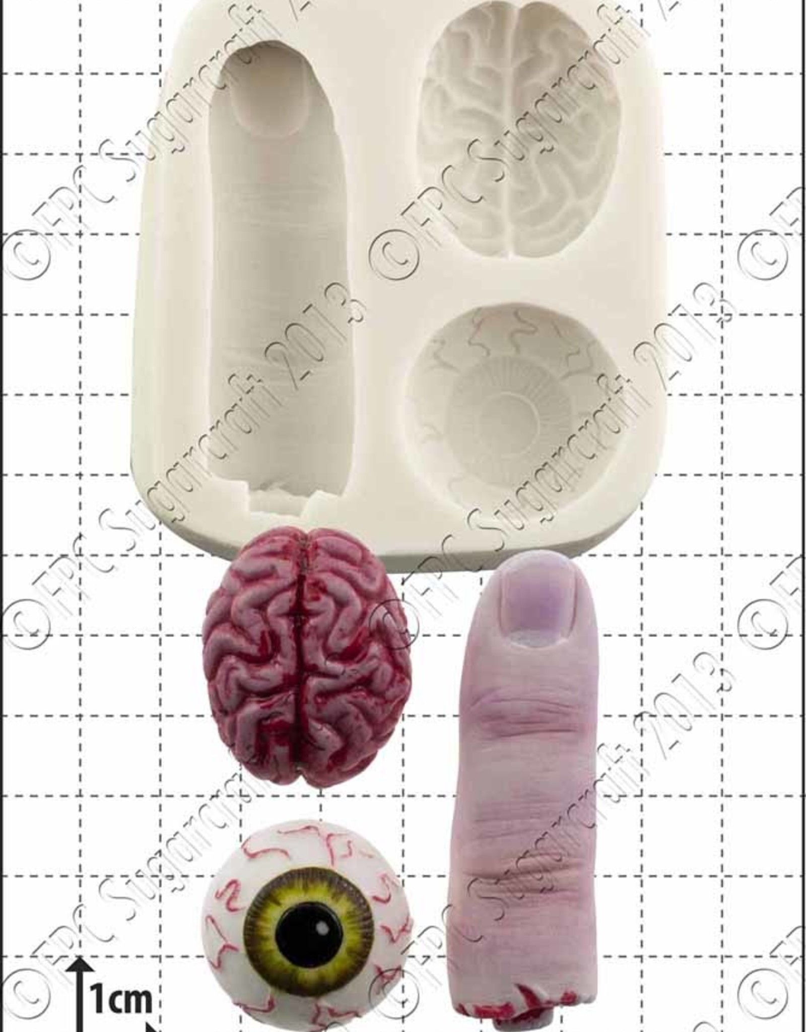 FPC FPC Zombie Snacks Silicone Mould