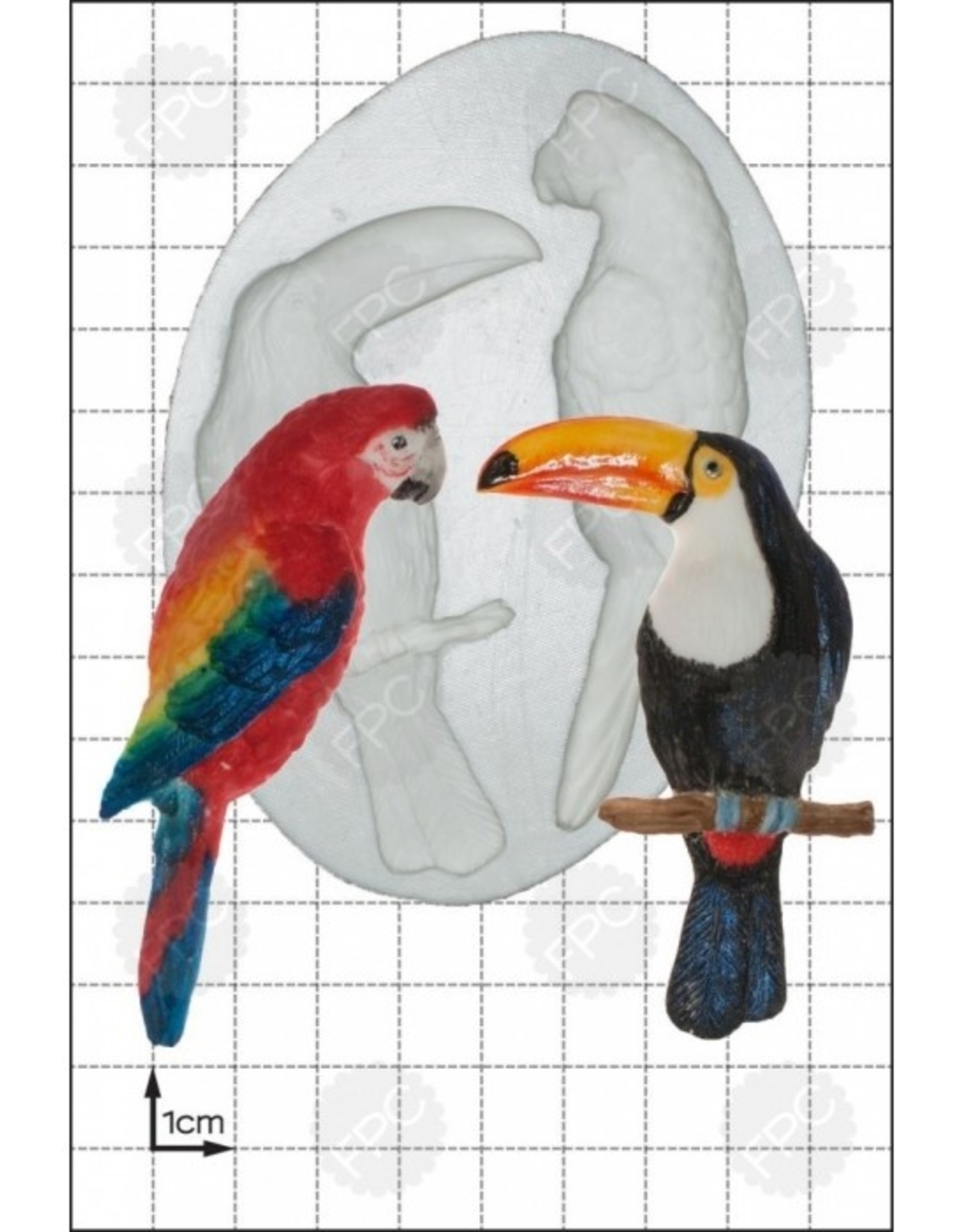 FPC FPC Parrot & Toucan Silicone Mould