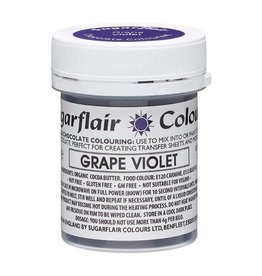 Sugarflair Sugarflair Chocolate Colour Grape Violet 35g